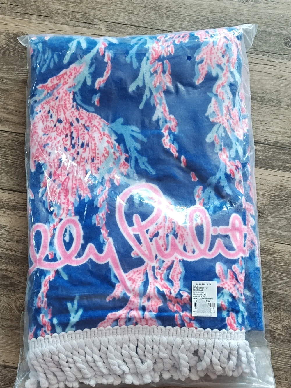 NWT Lilly Pulitzer Beach Towel